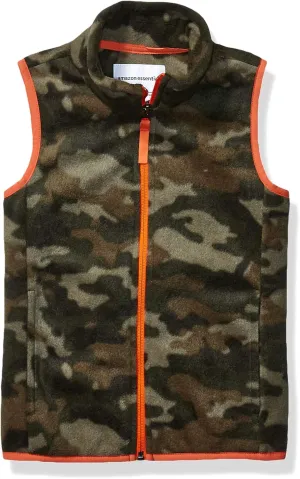 Amazon Essentials Boys and Toddlers' Polar Fleece Vest