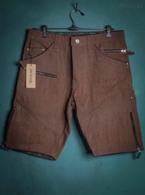 Flying Short Men / HEMP Twill Denim - Earth SANDSOTIME