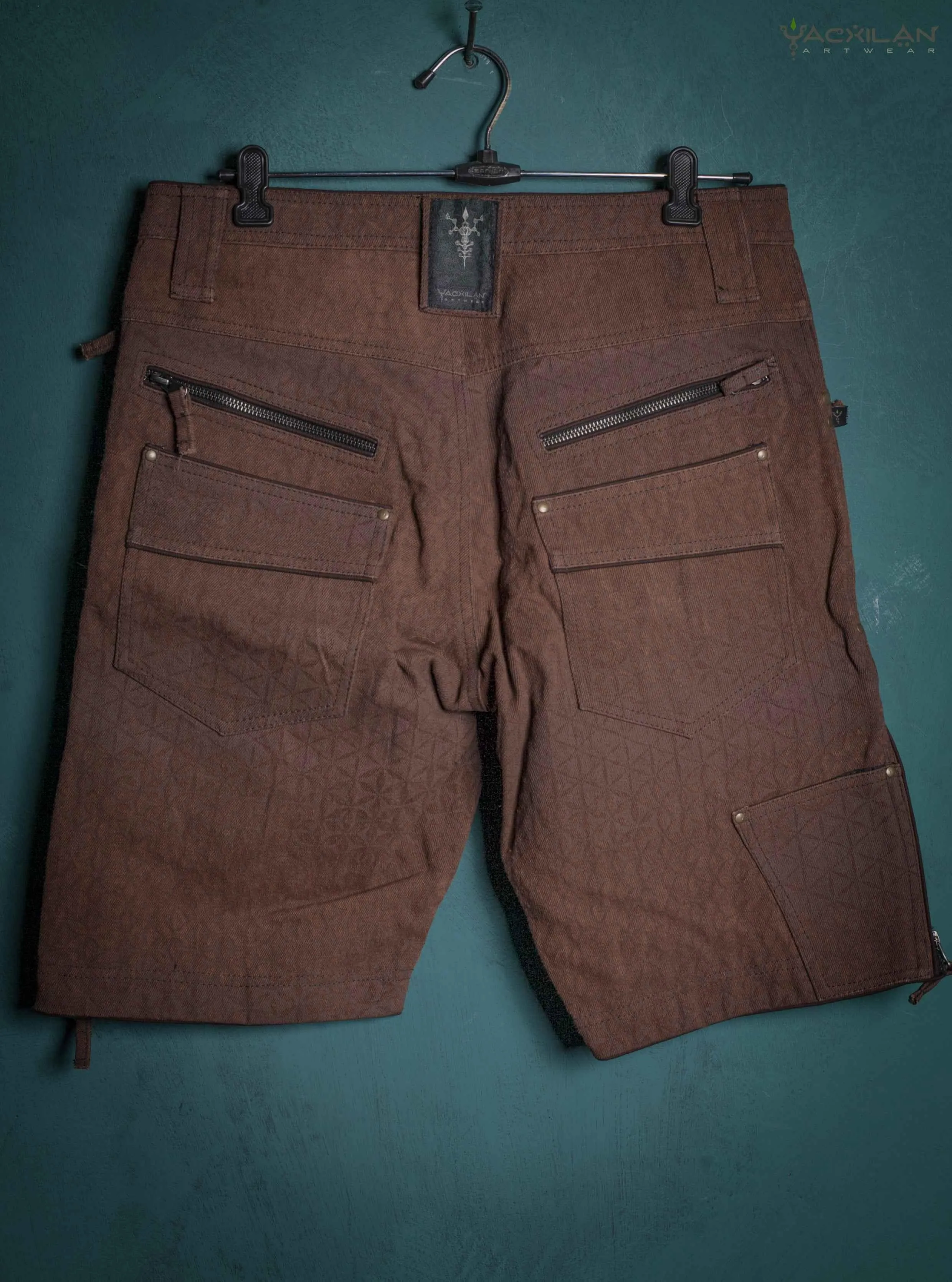 Flying Short Men / HEMP Twill Denim - Earth SANDSOTIME