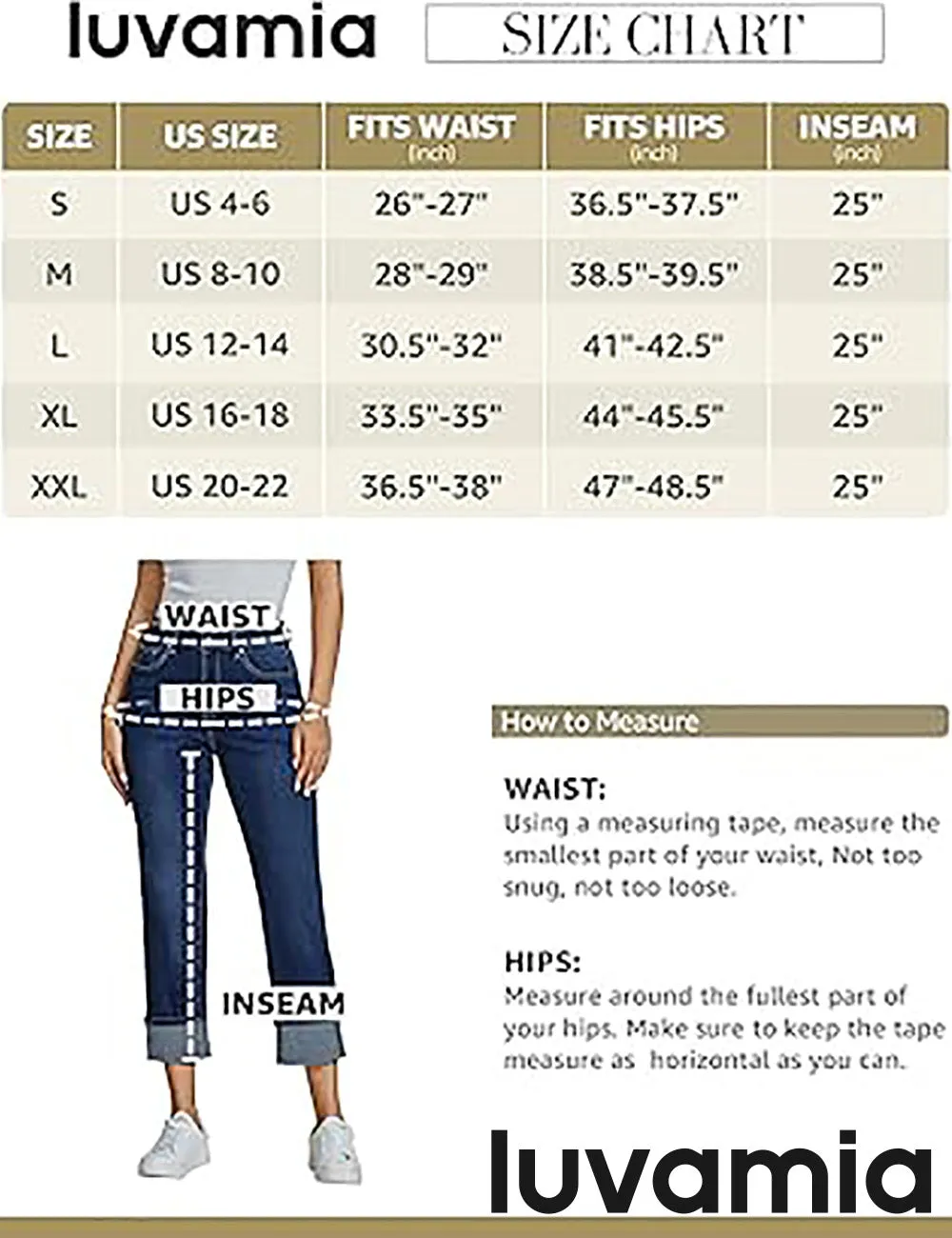LUVAMIA Women's Skinny Jeans Pull on Slim Straight Cropped Straight Leg