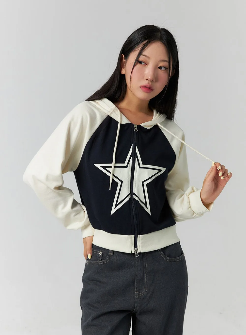 Star Graphic Hoodie CS318
