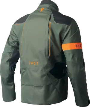 THOR Range Jacket - Army Green/Orange - Large 2920-0728