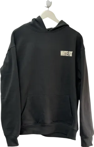 White Fox Grey Oversized Hoodie Ash UK XL/XXL