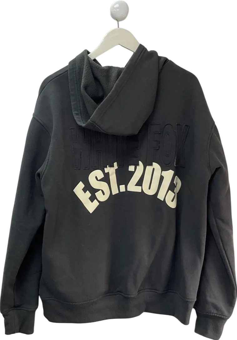 White Fox Grey Oversized Hoodie Ash UK XL/XXL