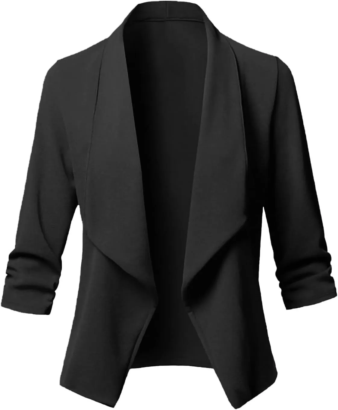 Women's Business Casual Blazers Lightweight Office Jacket Plus Size Open Front Blazer Cropped Blazer Dressy Jackets