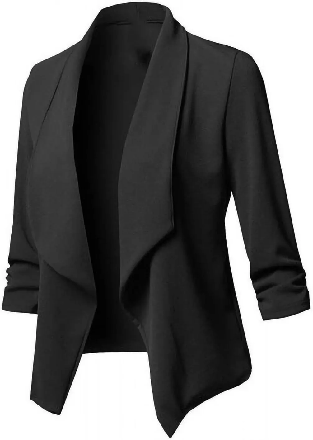 Women's Business Casual Blazers Lightweight Office Jacket Plus Size Open Front Blazer Cropped Blazer Dressy Jackets