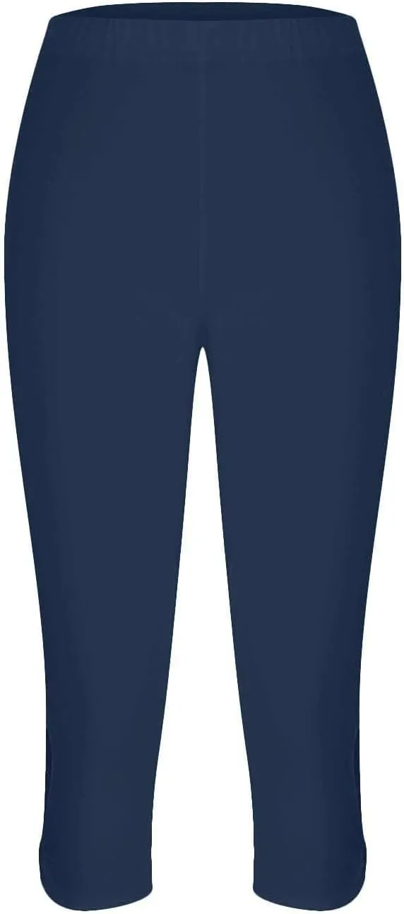 Women's Capri Pants High Waist Yoga Pants 2025 Trendy Sweatpants Spring Cropped Pants Stretchy Leggings for Summer